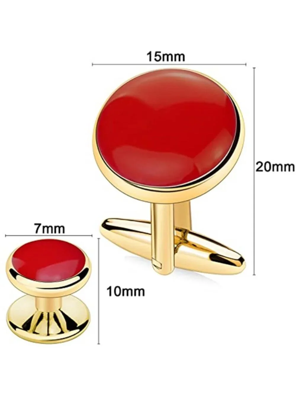 Men’s Cufflinks and Tuxedo Studs Set